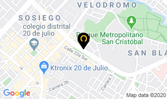 Mapa de Vivero Flor Camelia en Bogotá D.C