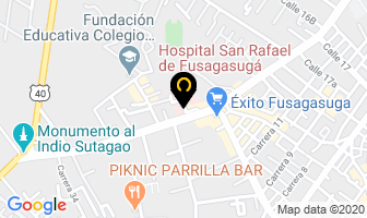 Mapa de Vivero San Rafael en Sibaté