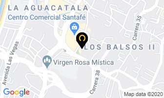 Mapa de Vivex Comunications en Medellín