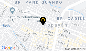 Mapa de Vivi Eventos Y Coctel en Popayán