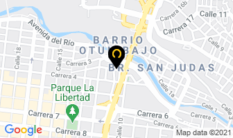 Mapa de Vivirenpereira.com en Pereira