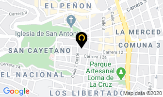 Mapa de Vm Suministros en Cali
