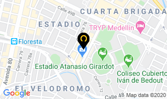 Mapa de Vml Y Cía. Ltda. en Medellín