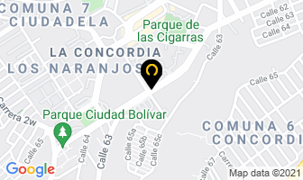 Mapa de Voga Collectión en Bucaramanga