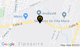 Mapa de Volcos Uff Ltda en Zipaquirá