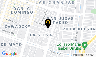 Mapa de Vontec en Cali