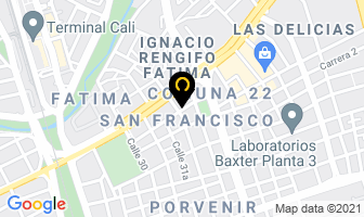 Mapa de Voz & Voz Comunicaciones en Cali