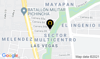Mapa de Vozip Comunicate S.a.s. E.s.p. en Cali