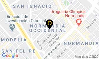 Mapa de Vrc Ingeniería Ltda. en Bogotá D.C