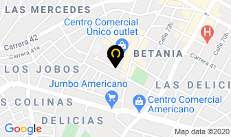 Mapa de V.s.b. Factory en Barranquilla