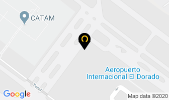 Mapa de Vuelos Charter de América Ltda. en Bogotá D.C