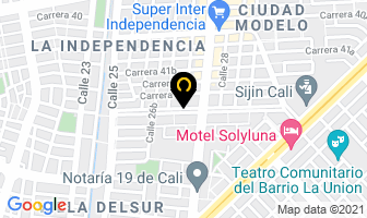 Mapa de Vulcanizadora Air Cold en Cali