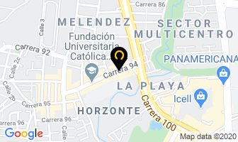 Mapa de Vulcanizadora Del Sur en Cali