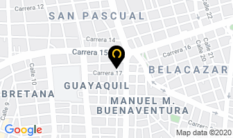 Mapa de Vulcanizadora La 14 en Cali