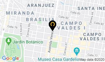Mapa de Vulcanizadora La 49 en Medellín