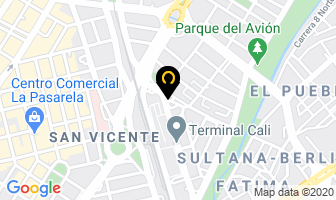 Mapa de Vulcanizadora Pinillos en Cali