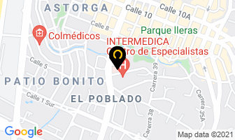 Mapa de W. Construcciones en Medellín