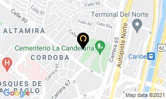 Mapa de Wav Ingenieros en Medellín