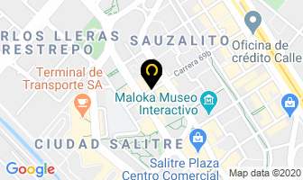 Mapa de Web Center-Papeleria en Bogotá D.C