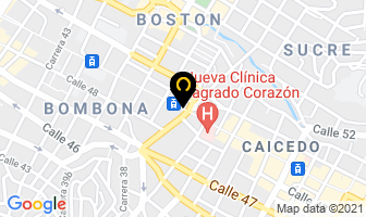 Mapa de Web Sites en Medellín