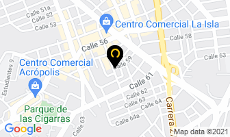Mapa de Webtel Informática Y Comunicaciones en Bucaramanga
