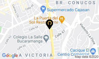 Mapa de West Army Security Ltda. en Bucaramanga