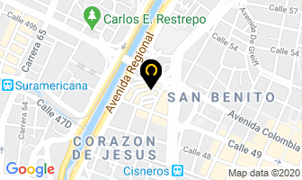 Mapa de West Point en Medellín