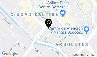 Mapa de West Point - Eberle en Bogotá D.C