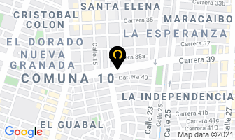 Mapa de Whirlpol All Atención en Cali