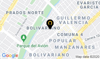 Mapa de Whirlpool Mantenimientos en Cali