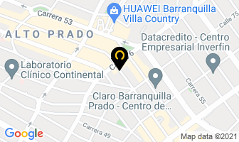Mapa de White Y Cía. Ltda. en Barranquilla