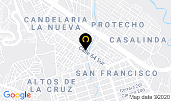 Mapa de William Mensajería E.u. en Bogotá D.C