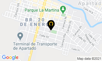 Mapa de Wilson Cordoba en Apartadó