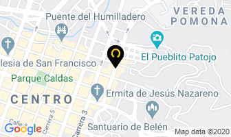 Mapa de Wipala Galería Café Bar en Popayán