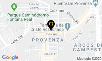 Mapa de Wireless Tec en Bucaramanga