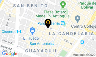 Mapa de Word en Medellín
