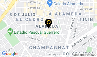 Mapa de Ws Arte Decoración en Cali