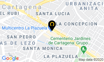 Mapa de X-zone en Cartagena