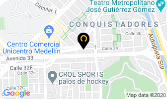 Mapa de Xanthia Telecomunicaciones Ltda. en Medellín