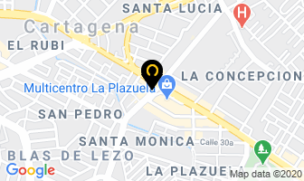 Mapa de Xeroscomputo en Cartagena