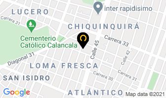 Mapa de Xeroxservice en Barranquilla