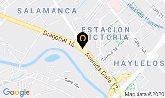 Mapa de Ximena Estetica en Bogotá D.C