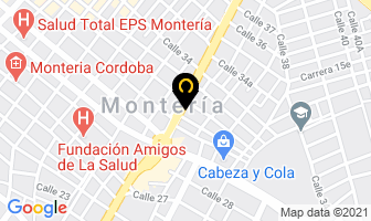 Mapa de Xing Hui en Montería