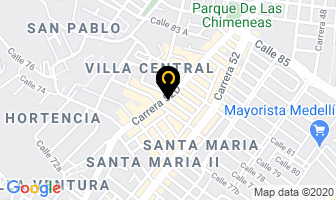 Mapa de Xixy Jeans en Itaguí