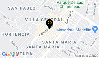 Mapa de Xixy Jeans en Itaguí