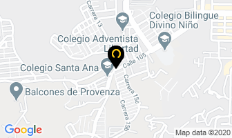 Mapa de Xpeed World en Bucaramanga
