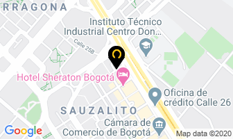 Mapa de Xsystem LTDA en Bogotá D.C