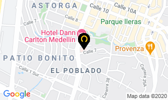 Mapa de Y Construcciones Ltda. en Medellín