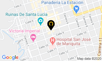 Mapa de Yabra Eventos en Mariquita