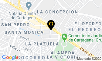 Mapa de Yady Lujos en Cartagena